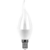 Лампа светодиодная Saffit E14 9W 6400K матовая SBC3709 55173