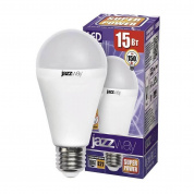 Лампа светодиодная Jazzway E27 15W 5000K матовая 2853035