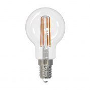 Лампа светодиодная филаментная Uniel E14 11W 4000K прозрачная LED-G45-11W/4000K/E14/CL PLS02WH UL-00005177