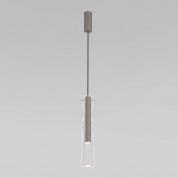 Подвесной светодиодный светильник Eurosvet Swan 50253/1 Led графит