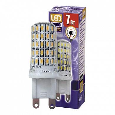 Лампа светодиодная Jazzway G9 7W 2700K прозрачная 1039064B