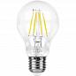 Лампа светодиодная филаментная Feron E27 7W 2700K Шар Прозрачная LB-57 25569