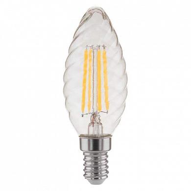 Лампа светодиодная филаментная Elektrostandard E14 7W 3300K прозрачная a049117