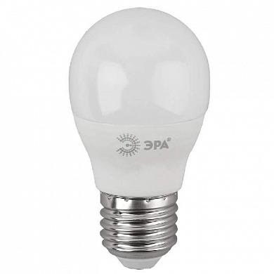 Лампа светодиодная ЭРА E27 5W 4000K матовая LED P45-11W-840-E27 Б0032989