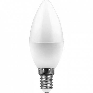 Лампа светодиодная Feron E14 11W 2700K Свеча Матовая LB-770 25941