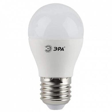 Лампа светодиодная ЭРА E27 5W 4000K матовая LED P45-5W-840-E27 Б0028488
