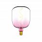 Лампа светодиодная филаментная Gauss E27 5W 1800K розовая 1010802105