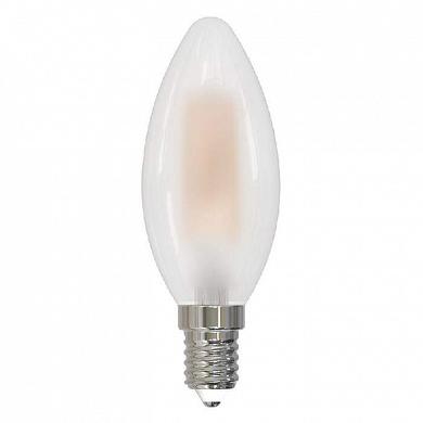 Лампа светодиодная филаментная Volpe E14 5W 4000K матовая LED-C35-5W/4000K/E14/FR/SLF UL-00008323