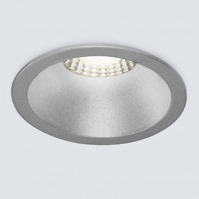 Встраиваемый светодиодный светильник Elektrostandard 15266/LED серебряный a055720