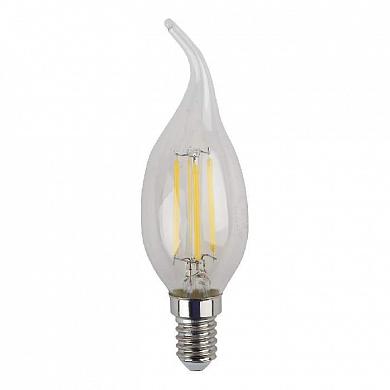 Лампа светодиодная филаментная ЭРА E14 9W 4000K прозрачная F-LED BXS-9W-840-E14 Б0047005