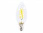 Лампа светодиодная филаментная Ambrella light E14 6W 4200K прозрачная 202124