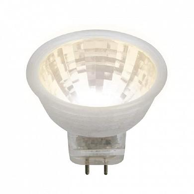 Лампа светодиодная Uniel GU4 3W 3000K прозрачная LED-MR11-3W/WW/GU4 GLZ21TR UL-00001700